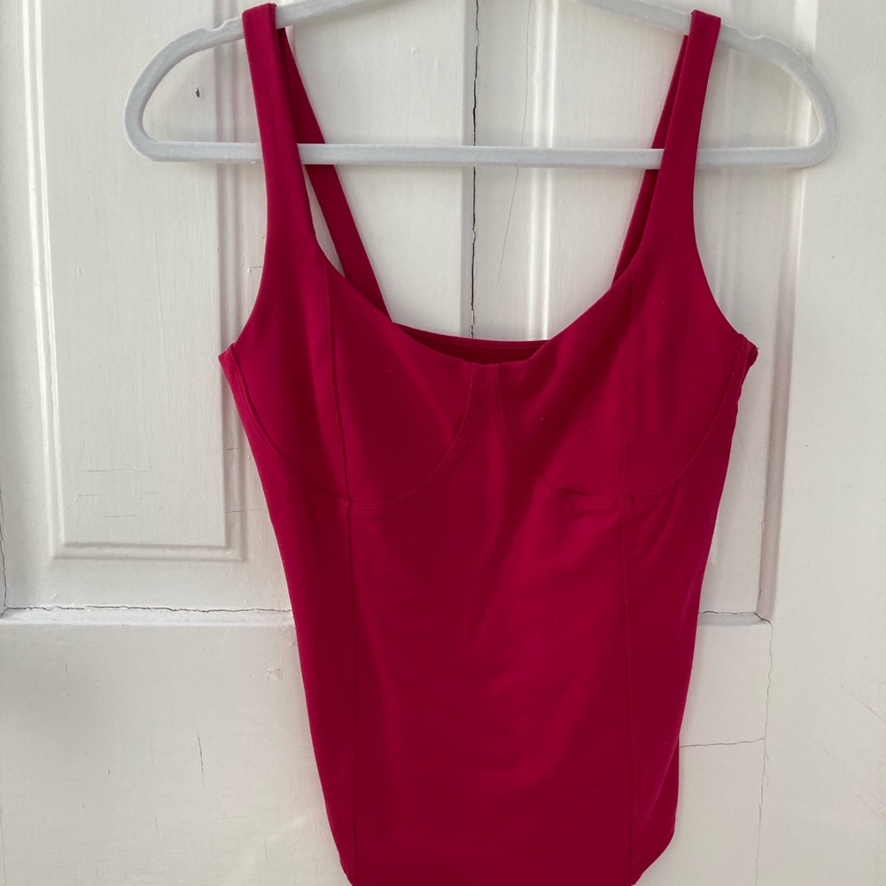 Pink bodysuit